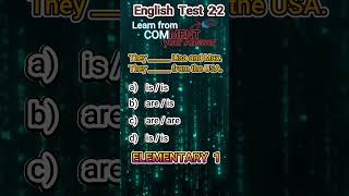 English Elementary Test 22 [upl. by Jana]