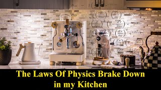 The Laws of Physics Brake Down in my Kitchen  Lelit Bianca V3 dialing in a medium roast coffee [upl. by Oicnecserc]