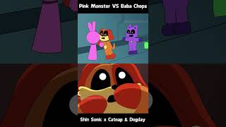 Pink Monster vs Vineria x Catnap BABY Cute story Incredibox Sprunki Animation [upl. by Letram]