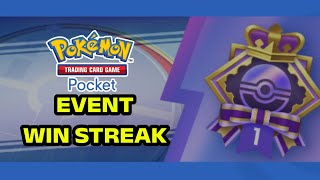 Bisakah Aku Menyelesaikan Event Win Streak 5X  Pokemon TCG Pocket [upl. by Ennairoc]