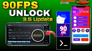 90 FPS Best GFX TOOL For BgmiPubg  New 35 Update  How To Unlock 90 Fps In PUBG BGMI 🔥✔️ [upl. by Jenilee]