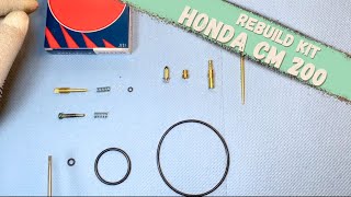 Carburetor Rebuild Kit Honda CM 200 from Carb King [upl. by Cl]