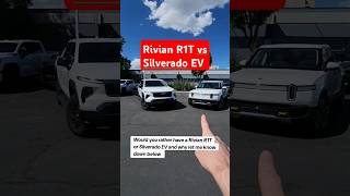 RIVIAN R1T vs CHEVY SILVERADO EV Which WOULD YOU BUY and WHY [upl. by Animrelliug]