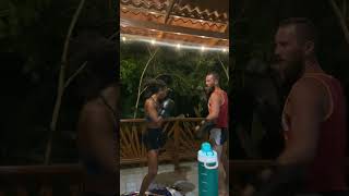 MMA training in Puerto Viejo Costa Rica [upl. by Yud]