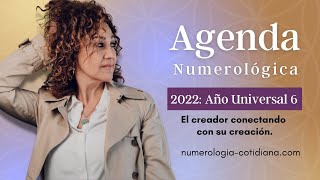 Cómo Usar tu Agenda Numerológica 2022 [upl. by Alilahk]