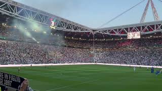 INNO JUVE STORIA DI UN GRANDE AMORE ALLIANZ STADIUM 15082022 [upl. by Purdum]