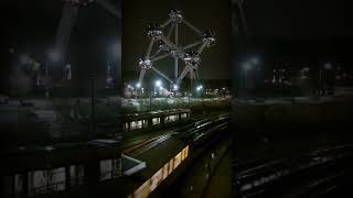 BELGIUMS LANDMARK shorts atomium brussels [upl. by Umberto]