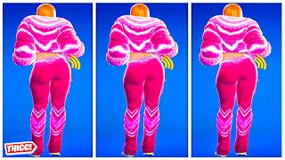 Fortnite Ice Spice Skin Party Hips 1 Hour Version Thicc 🍑😘 Hot New Icon Series 😍 Rap Princess Style😜 [upl. by Hallimaj]