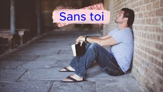 🎶 Sans toi 💖  Belle chanson française  Amour [upl. by Llednik818]