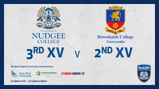 2023 Nudgee College 3rd XV Rugby vs Downlands College 2nd XV Rugby [upl. by Spindell]