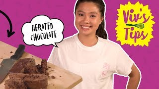 How to Make Aero Chocolate Bars  Viv’s Tips  Food Network [upl. by Ferrand614]