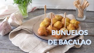 Buñuelos de bacalao Receta tradicional [upl. by Teillo876]