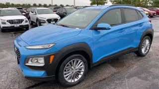 2021 Hyundai Kona SEL in Surf Blue [upl. by Laemsi777]