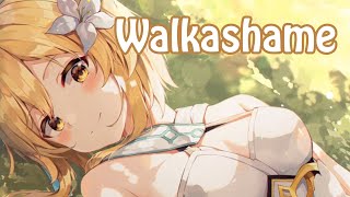 Nightcore  Walkashame  Meghan Trainor – Lyrics [upl. by Daphie]