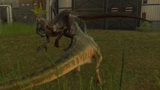 Jurassic World Evolution 2 Concavenator vs Indoraptor [upl. by Eniahpets]