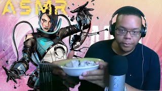 ASMR Playing Apex Legends while Eating Ice Cream and Chips [upl. by Noled444]