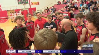 Meadville vs Cochranton volleyball [upl. by Pitzer]