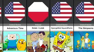 Cartoons from different Countries part 1  cartoon movies from different countries [upl. by Samuela]