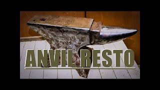 Restoring my blacksmiths anvil [upl. by Kendry]