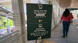 How To Go  Jurong East Bus Interchange VS Jurong Town Hall Bus Interchange 🚌 Follow The Sign  ⚡️🔥 [upl. by Kellyann]