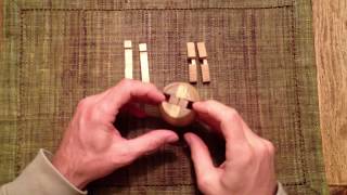 Solution Wooden Barrel Puzzle  Zusammenbau des Holztonnenpuzzles [upl. by Letniuq892]