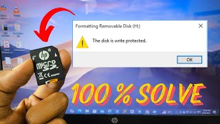 The disk is write protected sd card  The disk is Write Protected FIX 2024 [upl. by Ainafetse]