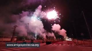 Mascleta Nocturna Fiestas Patronales Albuixech Valencia 2024 Pirotecnia Gironina [upl. by Ahsiret409]