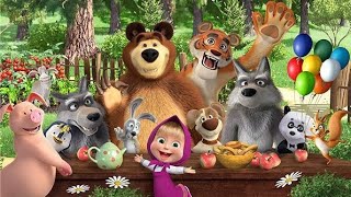 Masha and the Bear Funny Cartoon [upl. by Adnuhser950]