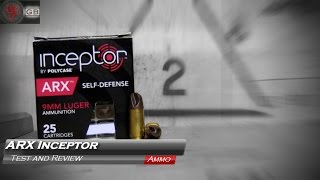 ARX Inceptor test and review with ballistics gel [upl. by Sirrep]