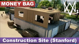 Watch Dogs 2  Money Bag  Construction site Stanford University [upl. by Avle]