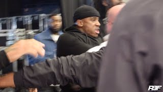 BUGZY MALONE INVOLVED IN BRAWL BACKSTAGE AFTER KSI KNOCKOUT OF JOE FOURNIER [upl. by Bartolomeo]