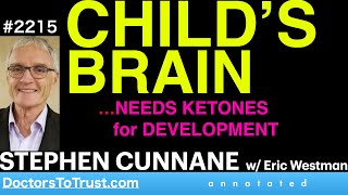 STEPHEN CUNNANE c1  CHILD’S BRAIN …NEEDS KETONES for DEVELOPMENT [upl. by Mloc]