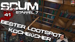 SCUM 📺 41 Bester Lootspot für Kochbücher  Airdrop  Deutsch Hardcore V09 [upl. by Zacherie]