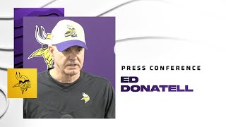 Ed Donatell The Playoffs are Our Time to Shine as a Minnesota Vikings Defense [upl. by Kotz]