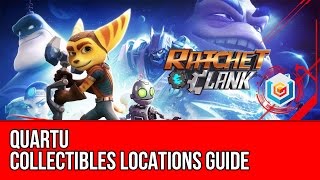 Ratchet amp Clank 2016 Quartu Collectibles Locations Guide All HolocardsRaritaniumGold Bolts [upl. by Krigsman440]