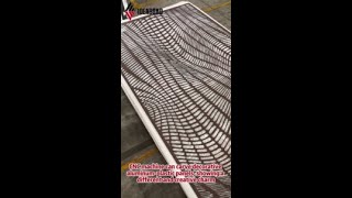 Best Quality CNC Machine Can Carve Screen Decoration Perforated Aluminium Composite Panels Factory [upl. by Nitsid]