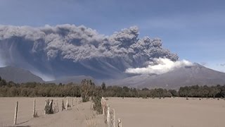 Raw Eruption at Chiles Calbuco Volcano [upl. by Seidnac]