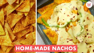 Homemade Nachos  Loaded Nachos  Nachos with Cheesy Sauce  होम मेड़ नाचोज़  Chef Sanjyot Keer [upl. by Wyne283]