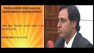 Electronic Evidence What it is A lecture by a Judge [upl. by Starlene]