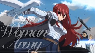 One Woman Army  Erza Scarlet AMV [upl. by Yram444]