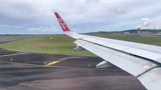 airasia a320 landing at bintulu [upl. by Cerelly]