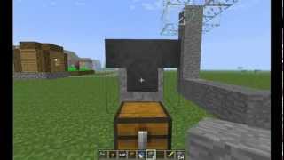 Minecraft Hopper Tutorial Demonstration and Block Overflow Solution [upl. by Niarfe904]