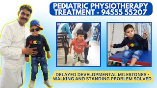 Delayed Milestones Physiotherapy Treatment  Kids Physiotherapy  Extra Care Lko 9455555207 [upl. by Harday]