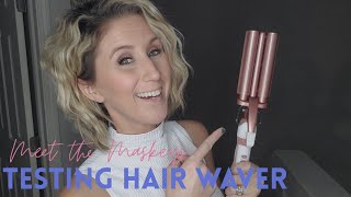 Testing Out the Conair Hair Waver Crimper [upl. by Krute]