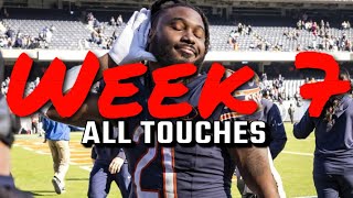 D’Onta Foreman Week 7 All Touches [upl. by Ecnarrat]