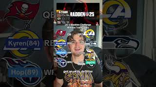 Can I create a 200 team in Madden using ONLY winless teams in the NFL PART ONE nfl nflfootball [upl. by Auliffe]