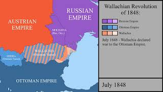 ALTERNATE Wallachian Revolution of 1848 Every Month Shorts [upl. by Lemuel685]