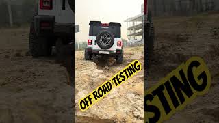 OFF ROAD TEST THARROXX ax5l 4x4 modifiedthar automobile tharworxtharroxx mahindrathar5door [upl. by Nomrac]