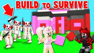 Roblox BUILD to SURVIVE with Sanna [upl. by Esilahs143]