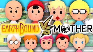 Every EARTHBOUND vs MOTHER Mii EVER [upl. by Iur]